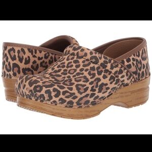 Leopard Print Dansko Clog